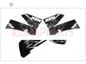 DECAL - KTM 105 SX (6101I5) [US] 2009