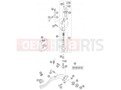 REAR BRAKE CONTROL - KTM 105 SX (6101I5) [US] 2009