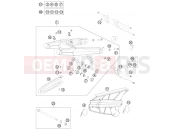 KTM 65 SX (6001I6) [EU] 2009 SWING ARM