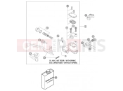 FRONT BRAKE CONTROL - KTM 250 SX (6301D0) [EU] 2004