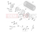 CLUTCH - KTM 250 SX (6301D0) [EU] 2004