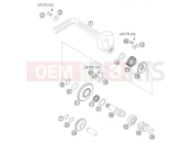 KICK STARTER - KTM 250 SX (6301D0) [EU] 2004