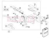 KTM 65 SX (6001D6) [EU] 2004 FRONT BRAKE CONTROL