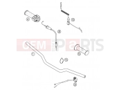 KTM 50 SX  PRO JUNIOR  LC (6001D3) [EU] 2004 HANDLEBAR, CONTROLS