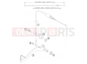KTM 50 SX  PRO JUNIOR  LC (6001D3) [EU] 2004 REAR BRAKE CONTROL