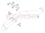 EXHAUST SYSTEM - KTM 525 SX (8501F5) [EU] 2006