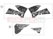 DECAL - KTM 525 SX (8501F5) [EU] 2006