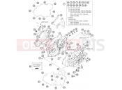 ENGINE CASE - KTM 525 SX (8501F5) [EU] 2006