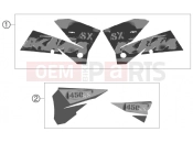 DECAL - KTM 450 SX (8401F5) [EU] 2006