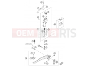 REAR BRAKE CONTROL - KTM 450 SX (8401F5) [EU] 2006