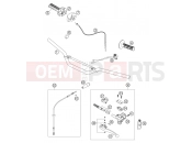 KTM 65 SX (6001F6) [EU] 2006 HANDLEBAR, CONTROLS