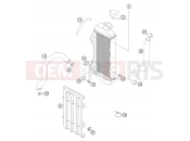 KTM 65 SX (6001F6) [EU] 2006 COOLING SYSTEM