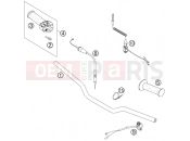 HANDLEBAR, CONTROLS - KTM 50 SX JUNIOR (6001F3) [EU] 2006