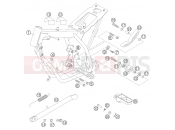 FRAME - KTM 50 SX JUNIOR (6001F3) [EU] 2006