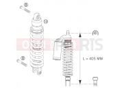 SHOCK ABSORBER - KTM 250 SX (6301E0) [EU] 2005