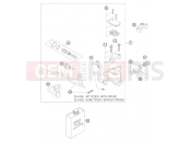 FRONT BRAKE CONTROL - KTM 250 SX (6301E0) [EU] 2005