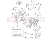 ENGINE CASE - KTM 250 SX (6301E0) [EU] 2005