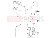HANDLEBAR, CONTROLS - KTM 125 SX (610130) [EU] 2003