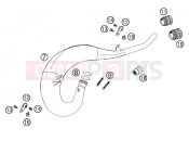 EXHAUST SYSTEM - KTM 125 SX (610130) [EU] 2003