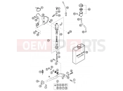 REAR BRAKE CONTROL - KTM 125 SX (610130) [EU] 2003