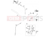 HANDLEBAR, CONTROLS - KTM 250 SX (630130) [EU] 2003