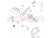 FRONT WHEEL - KTM 250 SX (630130) [EU] 2003