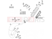 KTM 85 SX (600138) [EU] 2003 EXHAUST SYSTEM