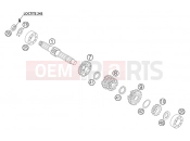 KTM 85 SX (600138) [EU] 2003 TRANSMISSION I - MAIN SHAFT