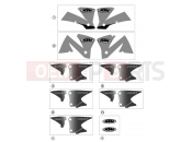 DECAL - KTM 125 SX (610120) [EU] 2002
