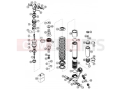 SHOCK ABSORBER DISASSEMBLED - KTM 65 SX (600126) [EU] 2002