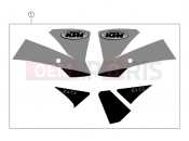 DECAL - KTM 65 SX (600126) [EU] 2002