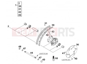 FRONT WHEEL - KTM 65 SX (600116) [EU] 2001