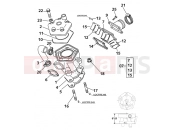 CYLINDER, CYLINDER HEAD - KTM 65 SX (600116) [EU] 2001