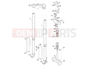 FRONT FORK, TRIPLE CLAMP - KTM 640 LC-E (976006) [AU] 2000
