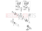 KTM 400 LC4-E (937506) [US] 2000 CRANKSHAFT, PISTON