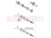 KTM 400 LC4-E (932606) [EU] 2000 TRANSMISSION II - COUNTERSHAFT