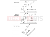 KTM 400 LC4-E (932206) [GB] 2000 SIDE / CENTER STAND