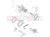 KTM 400 LC4-E (932206) [GB] 2000 REAR WHEEL