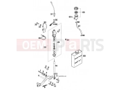 KTM 400 LC4-E (932206) [GB] 2000 REAR BRAKE CONTROL