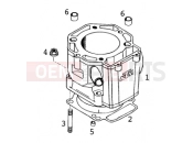 KTM 400 LC4-E (932206) [GB] 2000 CYLINDER