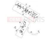 KTM 400 LC4-E (932206) [GB] 2000 WATER PUMP