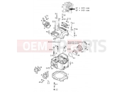 KTM 400 LC4-E (932206) [GB] 2000 CYLINDER HEAD
