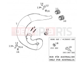 EXHAUST SYSTEM - KTM 380 SX (650200) [EU] 2000
