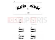 DECAL - KTM 400 SX RACING (830205) [EU] 2000