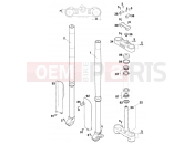 KTM 250 SX (630200) [EU] 2000 FRONT FORK, TRIPLE CLAMP