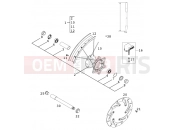 KTM 250 SX (630200) [EU] 2000 FRONT WHEEL