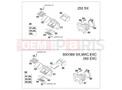 KTM 250 SX (630200) [EU] 2000 REED VALVE CASE