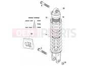 SHOCK ABSORBER - KTM 250 SX (630100) [US] 2000