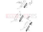 EXHAUST SYSTEM - KTM 250 SX (630100) [US] 2000