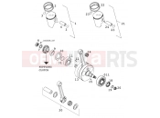 CRANKSHAFT, PISTON - KTM 250 SX (630100) [US] 2000